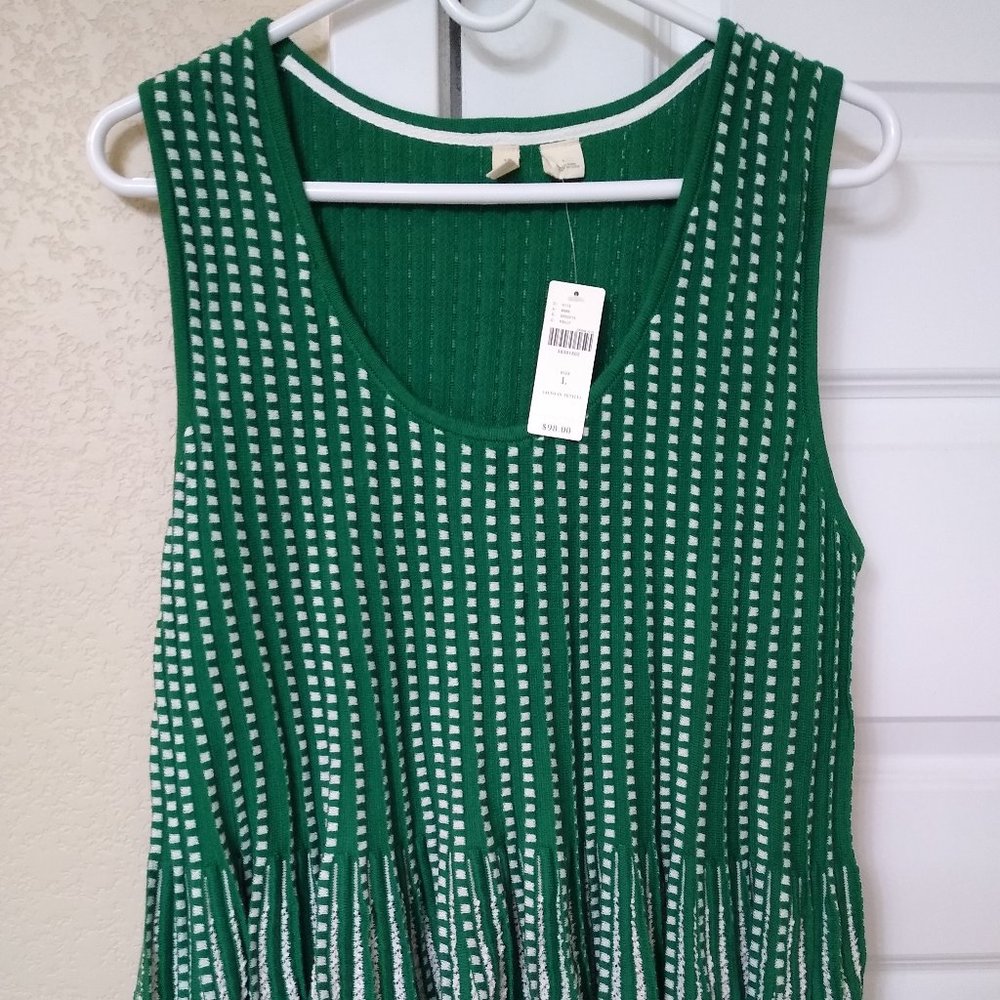 SOLD on XPost BNWT Anthropologie (Moth) Knit Peplum Tank